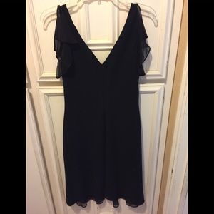 Classic black cocktail dress